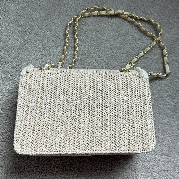 faux pearl shoulder bag - Picture 5 of 7